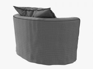 nos armchair 3D Модель