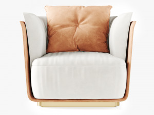 allure armchair 3D Модель