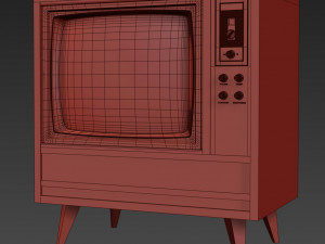 old tv 3D Model