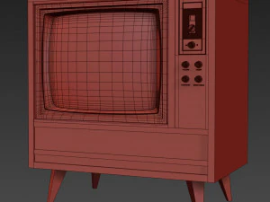 old tv 3D Model