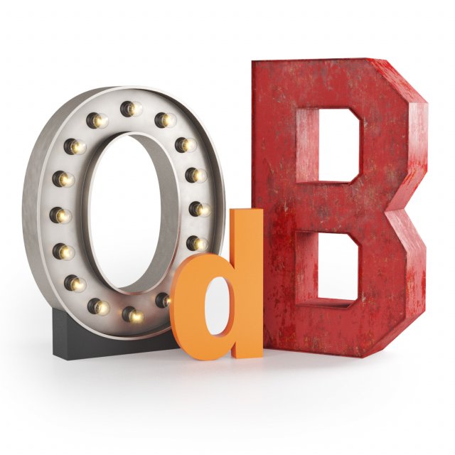 decorative letters 3D Model .c4d .max .obj .3ds .fbx .stl .blend 
