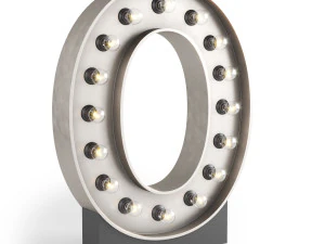 декоративные буквы 3D Модель