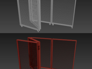 screen metal 3D 模型