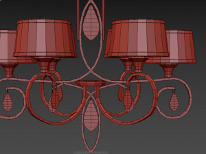 chandelier 3D 模型