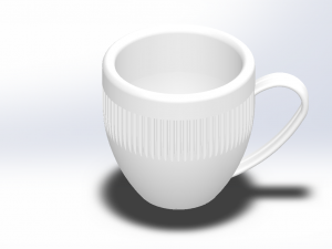 stylish cup Modelo 3D