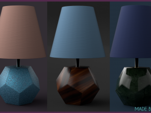 lamp hedra Modelo 3D