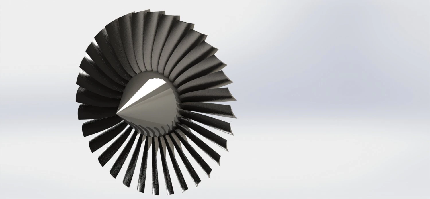 jet compressor 3D Print Model .c4d .max .obj .3ds .fbx .stl .blend 