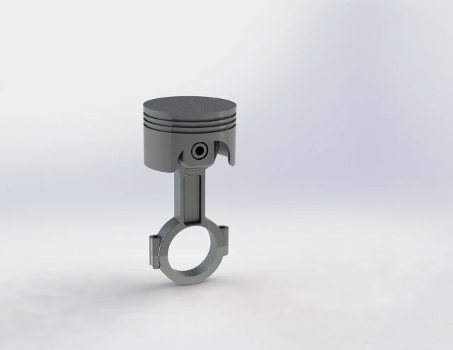 피스톤 3D 모델 .c4d .max .obj .3ds .fbx .stl .blend