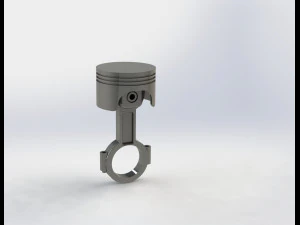 피스톤 3D 모델