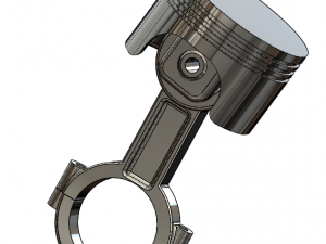 piston Model 3D