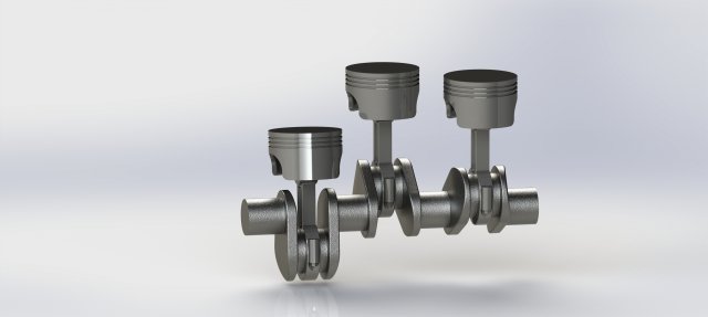 crank shaft Modelo 3D .c4d .max .obj .3ds .fbx .stl .blend 