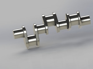 crank shaft Modelo 3D