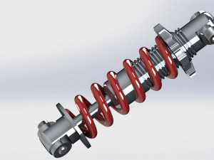 suspension Modello 3D