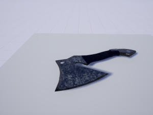 kitchen hatchet from ussr Model 3D
