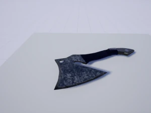 kitchen hatchet from ussr 3D Model