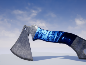 kitchen hatchet from ussr Model 3D