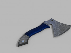 kitchen hatchet from ussr Model 3D