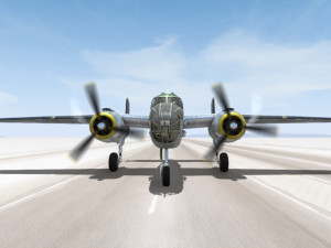 b-25 cargo plane 3D Модель