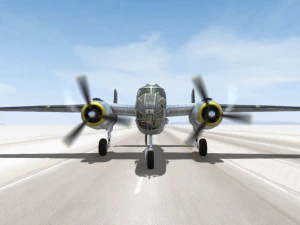 b-25 cargo plane 3D Model