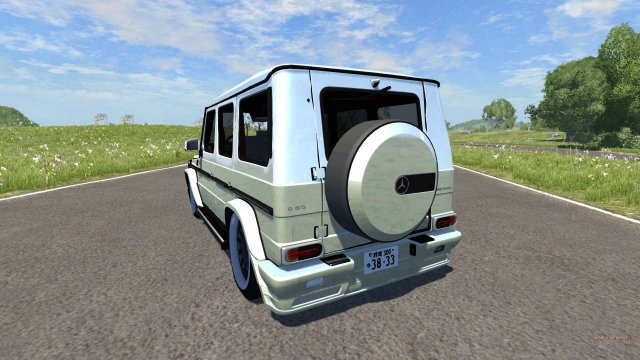 mercedes-benz g500 2005 3D 模型 .c4d .max .obj .3ds .fbx .stl .blend 