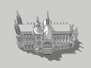 St Vitus Cathedral Modello 3D