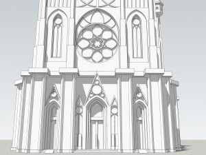 St Vitus Cathedral Modello 3D