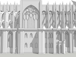 St Vitus Cathedral Modello 3D