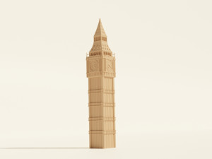 Big Ben 3D Model