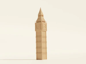 Big Ben 3D Model