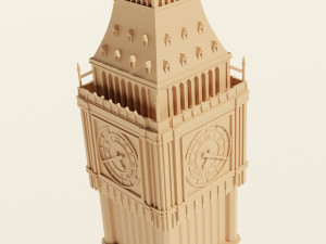 Big Ben 3D Model
