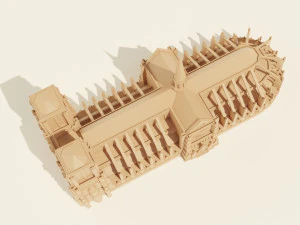 Notre-Dame de Paris 3D Model
