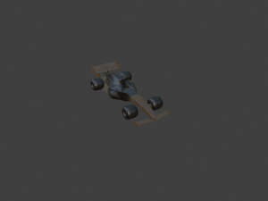 open wheel race car 3D मॉडल