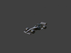 open wheel race car 3D Model