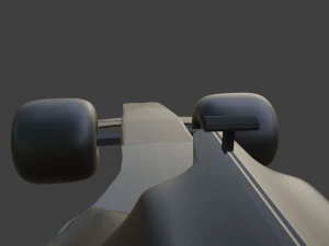 open wheel race car 3D Model