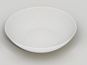 plate and bowl 3D Модель