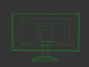 tv or monitor 3Dモデル