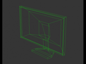 tv or monitor 3Dモデル