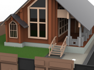 housemodel 3D मॉडल
