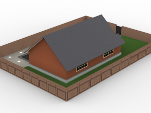 housemodel 3D मॉडल