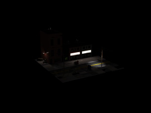 lowpolystreetmodel 3D Модель