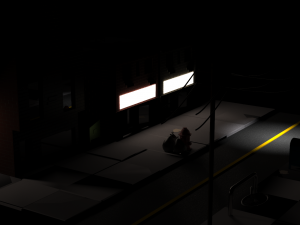 lowpolystreetmodel 3D Модель