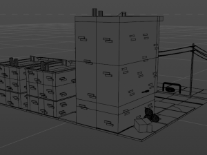 lowpolystreetmodel 3D Модель