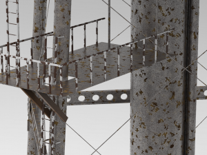 water tower 3D Модель