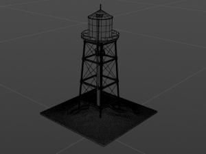 water tower 3D Модель