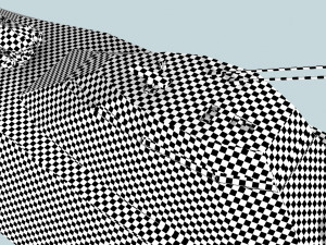 futuristic military stealth ship 3D Model