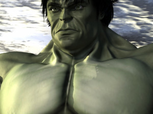 hulk comics Modèle 3D