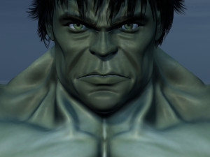 hulk comics Model 3D
