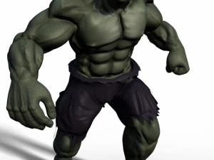 hulk comics 3D Model