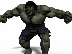 hulk comics Model 3D