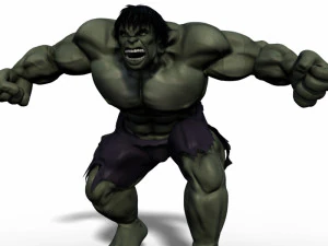 hulk comics 3D Model